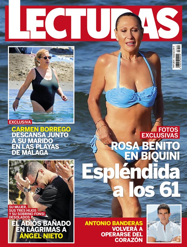 De Rosa Benito a Carmen Borrego: Todas las pilladas de la semana en las playas españolas