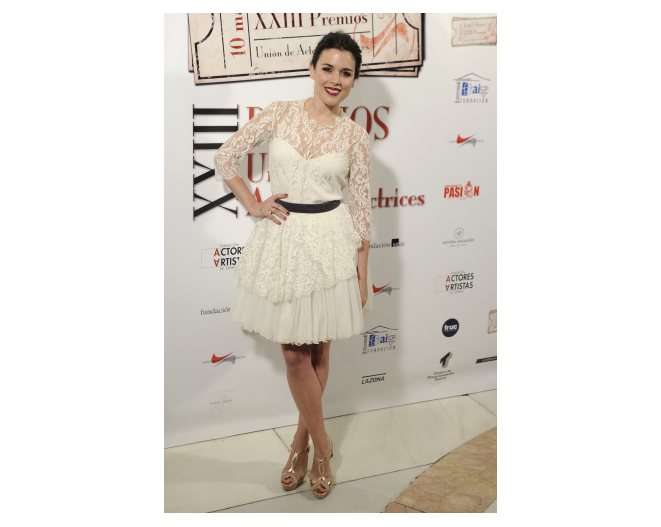 Adriana Ugarte Premios Unión de Actores 2014 2