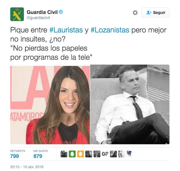 Twitter Guardia Civil