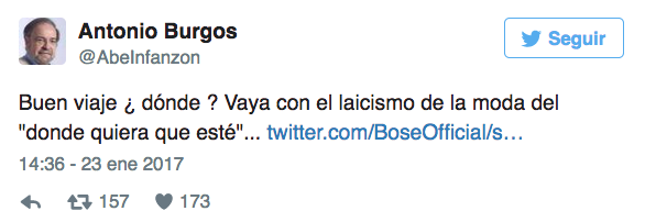 El tuit de la polémica sobre el fallecimiento de Bimba Bosé