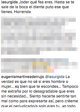 Eugenia Martínez de Irujo no se queda callada cuando la insultan en redes