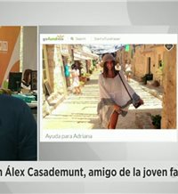 Álex Casademunt recuerda a su amiga fallecida