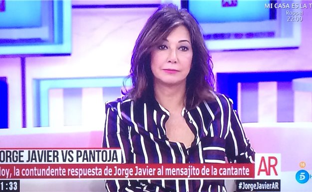 Ana Rosa apoya sin tapujos a Jorge Javier en su conflicto con Isabel Pantoja