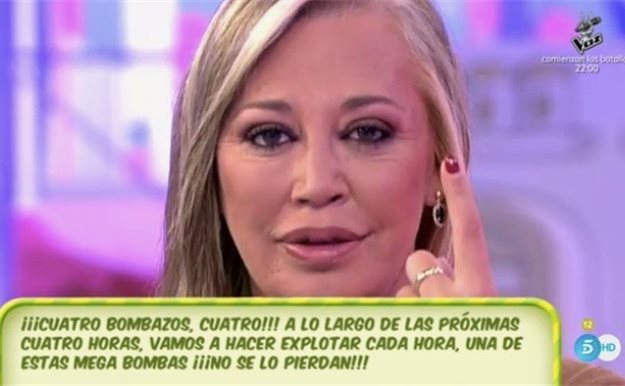 Belén Esteban, dura con Carmen Bazán: "Por una vez, dad la cara por mi hija"
