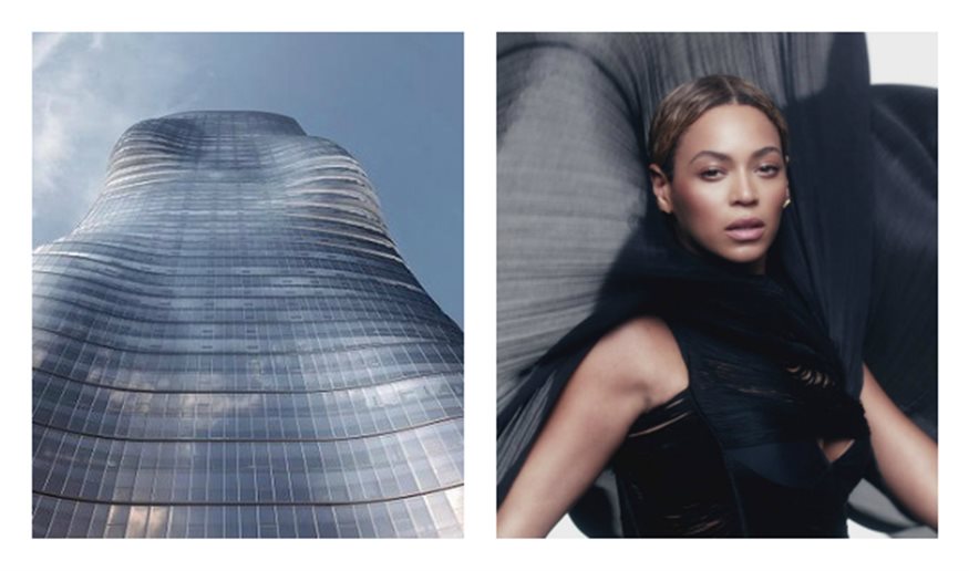Beyoncé rascacielos