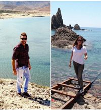 David Bisbal y Rosanna Zanetti, "días mágicos" en Almería