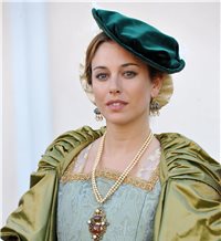 Blanca Suárez se viste de Isabel de Portugal en Granada