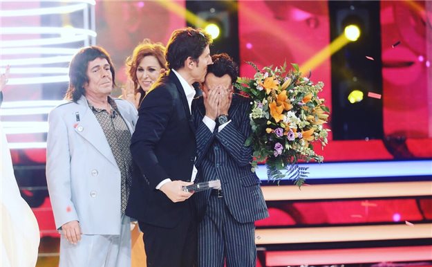 Las lágrimas de Blas Cantó, ganador de 'Tu cara me suena'