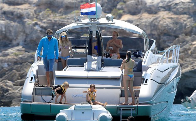 Borja Thyssen, vacaciones de lujo en Ibiza 