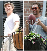 Brad Pitt y Matthew McConaughey, vecinos en Nueva Orleans 