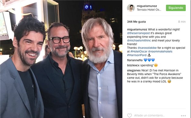 ¿Qué ha llevado a Harrison Ford a Madrid, Toledo y Segovia?