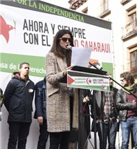 Clara Lago, una activista más en favor del pueblo saharaui