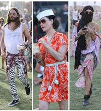 Los famosos se disfrazan para ir a Coachella