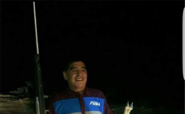 La imagen de Maradona que ha incendiado las redes