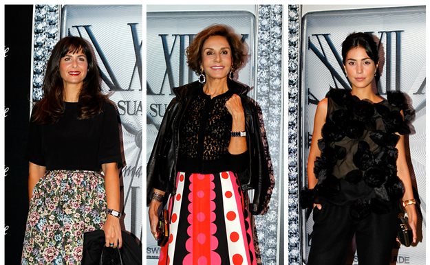 Nuria Roca, Naty Abascal y Alessandra de Osma en el evento con más glamour