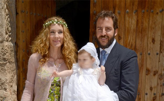 Borja y Blanca bautizan a su hijo menor, Enzo