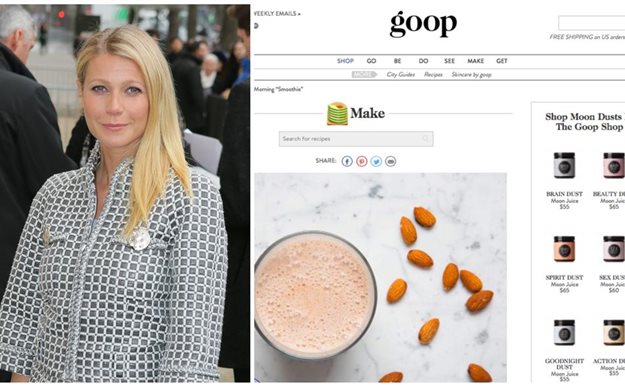 El polémico zumo de 200 euros que Gwyneth Paltrow toma cada día