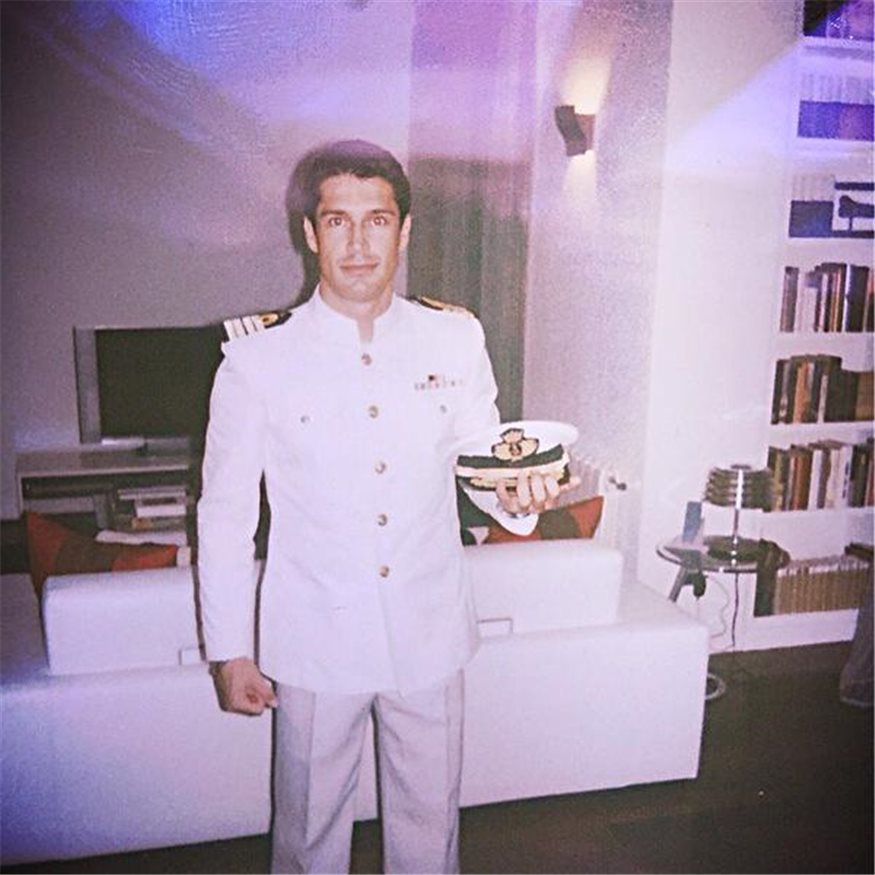 Jaime Cantizano disfrazo de la marina