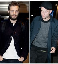 Jamie Dornan y Robert Pattinson, compañeros de borrachera