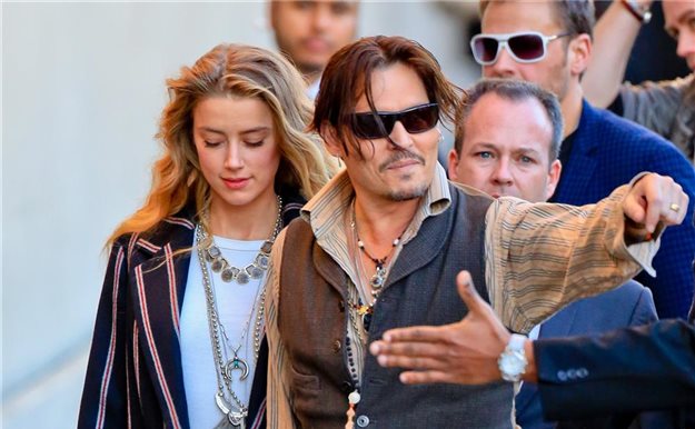 Johnny Depp y Amber Heard, de la pelea al amor
