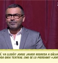La emocionante vuelta a la 'corrala' de 'Sálvame' de Jorge Javier Vázquez