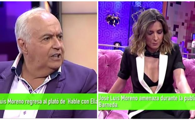 José Luis Moreno amenaza a Sandra Barneda: "Te corto el cuello"