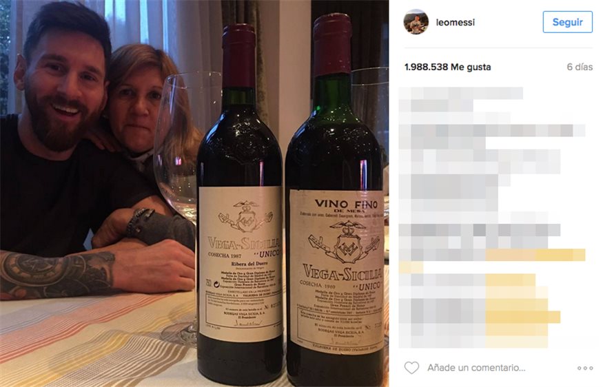 La carísima debilidad de Messi: vinos de más de 1.000 euros