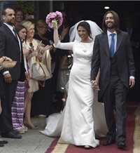 La boda de Juan Carmona y Sara Verdasco, en imágenes