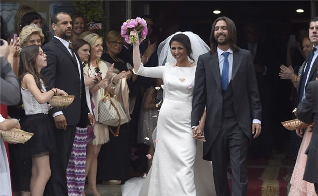 La boda de Juan Carmona y Sara Verdasco, en imágenes