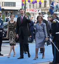 La alfombra azul de los premios Princesa de Asturias