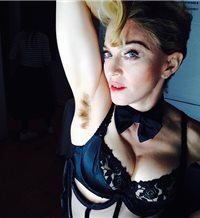 Madonna, ¡viva el pelo en las axilas!
