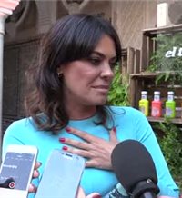 María José Suárez, feliz y contenta, no opina sobre la ruptura de Feli y Alba