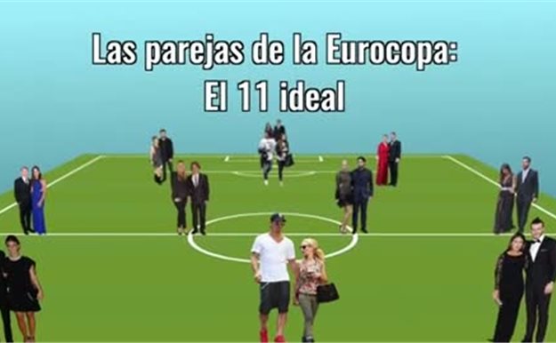 Este es el '11 ideal' de las parejas de la Eurocopa