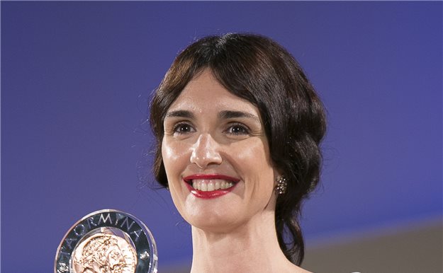 Paz Vega, premiada en el festival de Taormina