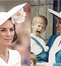 La Duquesa de Cambridge vuelve a rendir homenaje a Lady Di con su 'look'