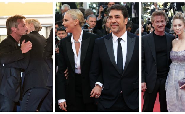 Charlize Theron y Sean Penn se reencuentran en Cannes