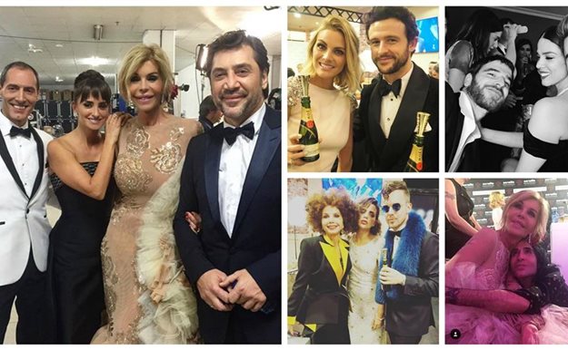 Las fotos y los 'selfies' de los famosos en los #Goyas2016
