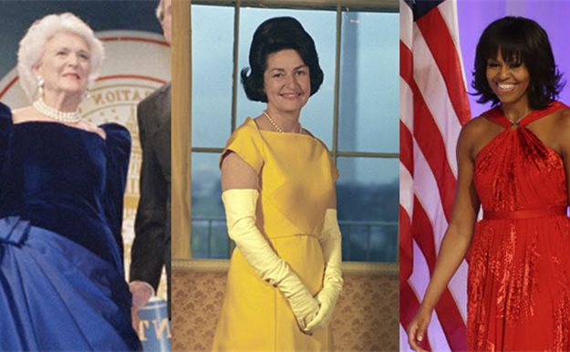 Los 11 vestidos inaugurales más elegantes de las Primeras Damas de Estados Unidos