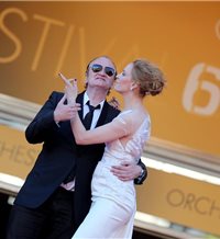 Quentin Tarantino y Uma Thurman, romance a la vista