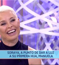 Soraya Arnelas: "Se va a llamar Manuela como mi abuela"