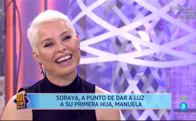Soraya Arnelas: "Se va a llamar Manuela como mi abuela"