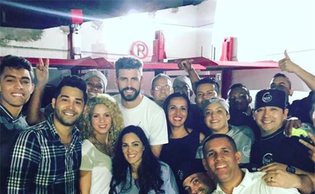 Finalmente Barranquilla da la bienvenida a Shakira y a su familia