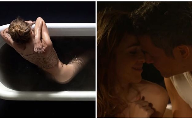 Silvia Abascal se desnuda para el nuevo vídeo de Alejandro Sanz
