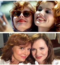 Susan Sarandon y Geena Davis repiten 'selfie' 23 años después