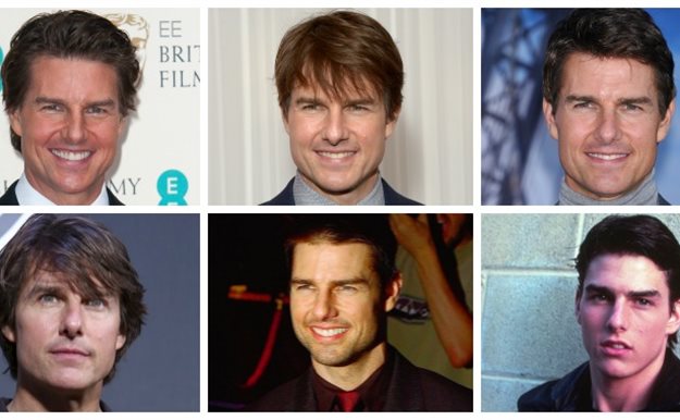 Tom Cruise, así ha evolucionado su rostro