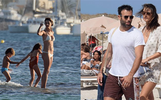 Alessandra Ambrosio se relaja en Ibiza con su familia