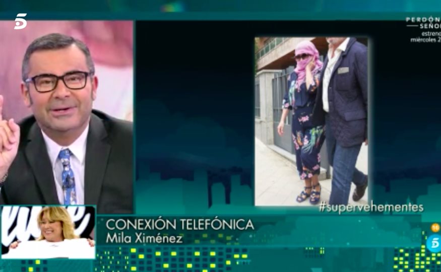 Conexión telefónica de Mila Ximénez en 'Sábado Deluxe'