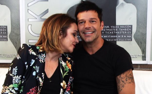 Ricky Martin a Toñi Moreno: "Con mis hijos soy como un león"