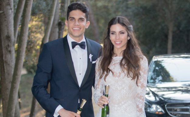 Marc Bartra y Melissa Jiménez, todo sobre su romántica boda