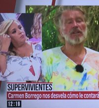 Carmen Borrego: "Mi madre dará esta noche una sorpresa a Edmundo"